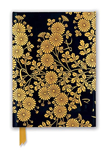 Uematsu Hobi: Box Decorated with Chrysanthemums (Foiled Journal) (Flame Tree Notebooks)