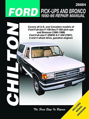 Ford Pick-ups & Bronco ('80- '96) (Chilton)