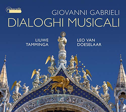 CD cover featuring a blue background and ornate building facade with statues.