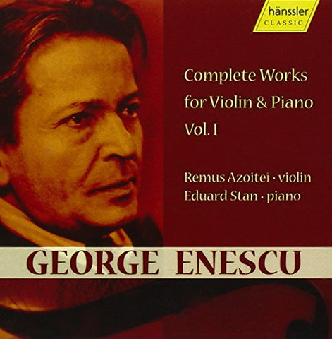 Azoitei Stan  Azoitei Remus - Enescu: Complete Works For Violin And Piano (Vol. 1) [CD]