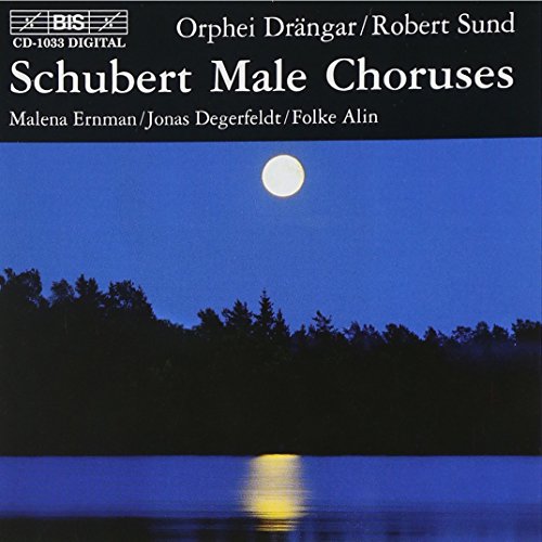 "CD cover featuring a serene nighttime lake scene with a full moon."