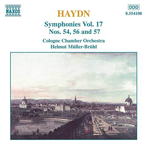 Cologne Co - Haydn - Symphonies Nos 54,56 and 57 [CD]