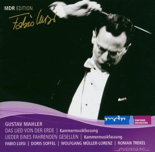 "CD cover with black and white image of conductor in tuxedo."