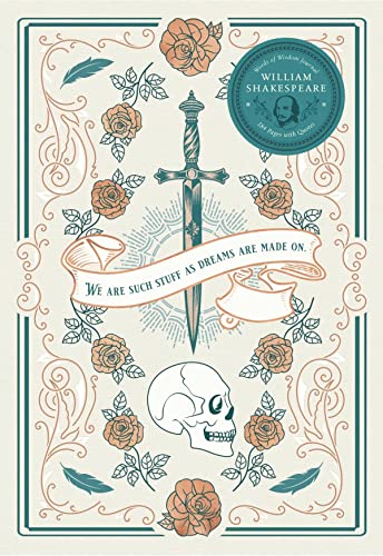 William Shakespeare Hardcover Ruled Journal (Literary)