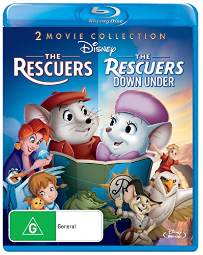 The Rescuers / The Rescuers Down Under - Bernard Et Bianca Au Pays Des Kangourous [BLU-RAY]