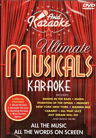 Ultimate Musicals Karaoke [Interactive DVD]
