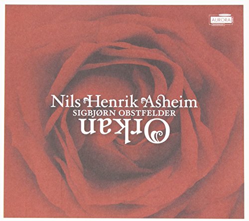 Red album cover with a rose image and white text, featuring "Nils Henrik Asheim".