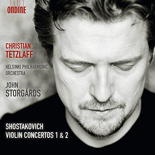 Black and white CD cover featuring a man with a contemplative expression.