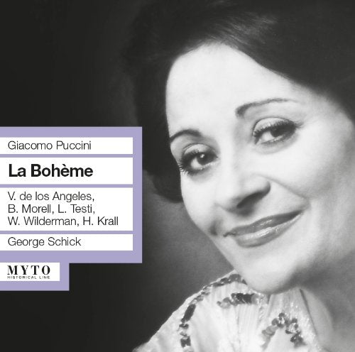 Los Angeles;Morell;Wildermann;Krall - La Boheme (MET 11.03.1961) [CD]