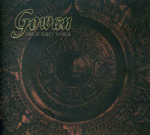 "CD cover art with dark, intricate design and 'Gowan' text at the top."