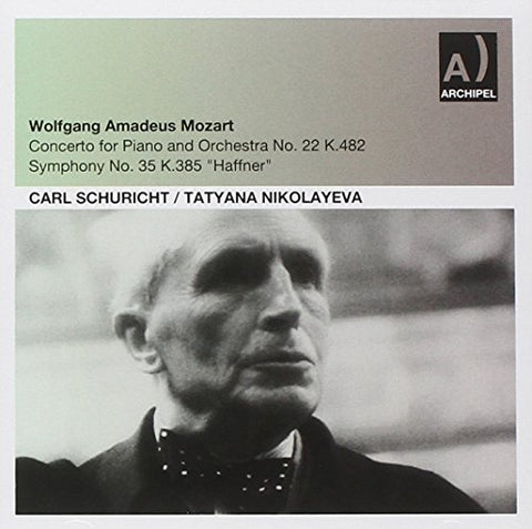 Nikolayeva/Wiener Philharmoniker - Piano Concerto No.22/Symphony No. 35 Haffner Audio CD