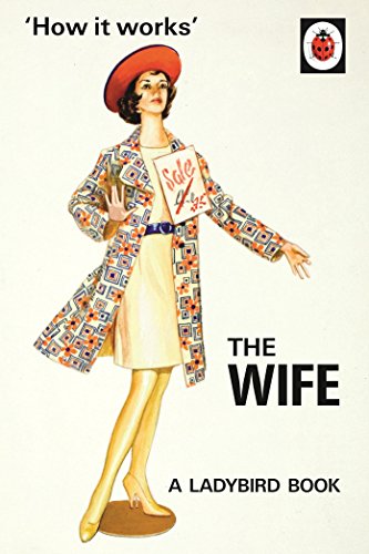 Book cover featuring a 1950s-style woman holding a "Sale" sign, with Ladybird logo.