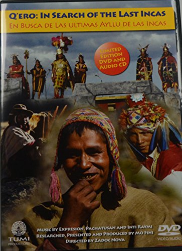 DVD cover featuring a man in traditional Inca attire and others in the background.