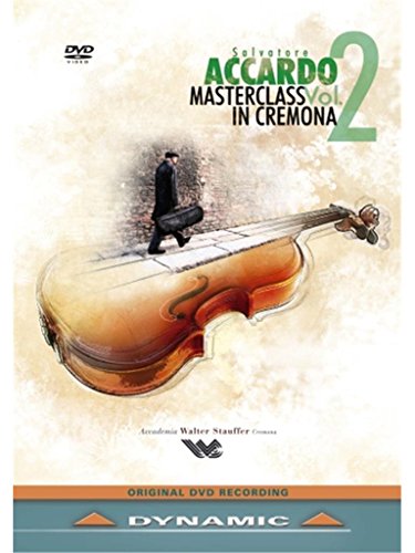 DVD cover featuring a man on a violin with text.