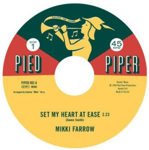 Mikki Farrow/september Jones - Set My Heart At Ease / I'm Coming Home  [VINYL]