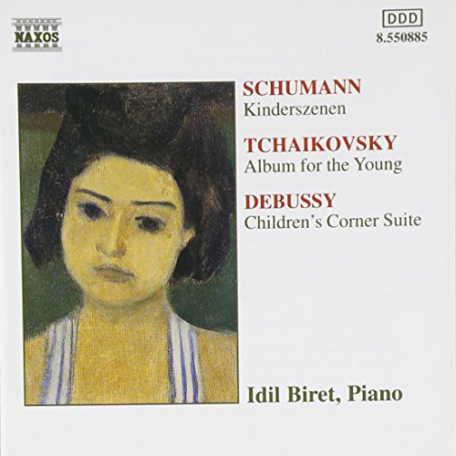 "CD cover featuring a painting of a young girl and classical music composition titles."