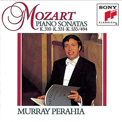 Murray Perahia - Mozart: Sonatas For Piano Audio CD