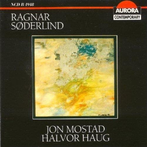 Black CD cover with abstract painting, names, and "Aurora Contemporary" logo.