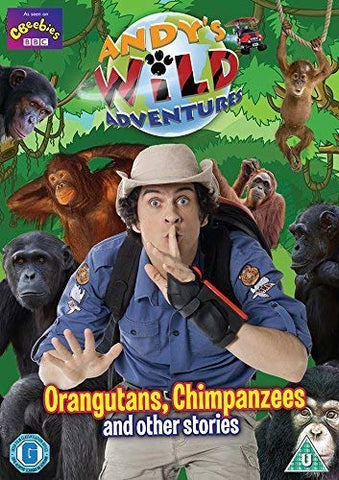 Andy's Wild Adventures - Orangutans, Chimpanzees and Other Stories [DVD]