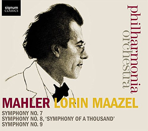 Philharmonia Orchestralorin Maazel - Mahler: Symphonies Nos. 7, 8, 9 [CD]