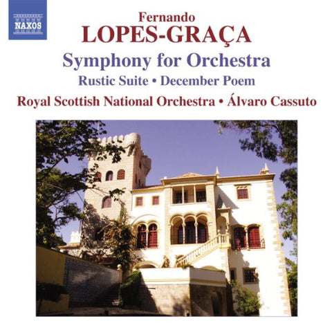 Royal Scottish Nat Ocassuto - Lopes-Graca: Symphony For Orchestra [CD]