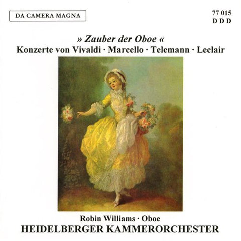 Williams/heidelberger Kammeror - Zauber der Oboe - Works by Leclair/Marcello/Telemann/et.al. [CD]