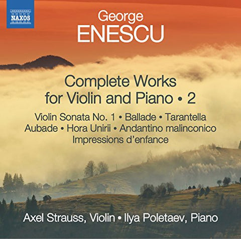 Strauss/poletaev - Enescu:Violin Piano Works 2 [CD]