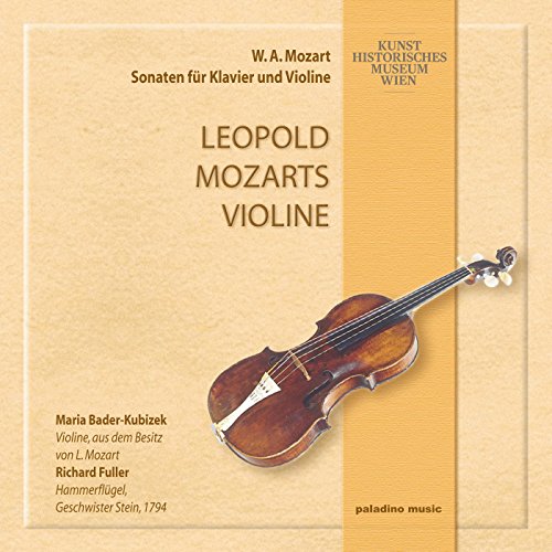 Bader-kubizek Maria - Mozart: Leopold Mozart Violin Sonatas [Maria Bader-Kubizek, Richard Fuller ] [Paladino: PMR0040] [CD]