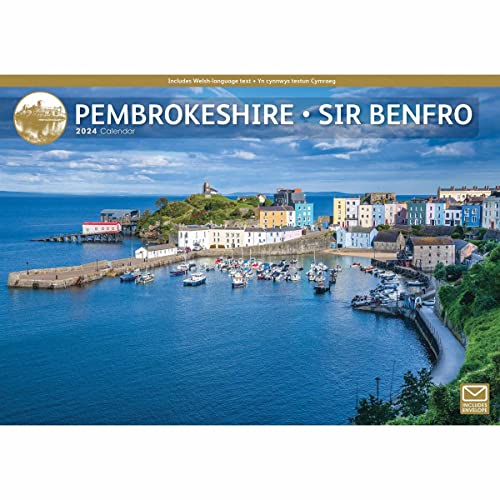 Pembrokeshire A4 Calendar 2024
