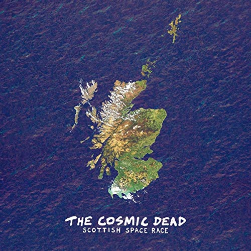 Album cover featuring a satellite image of Scotland against a dark blue background.