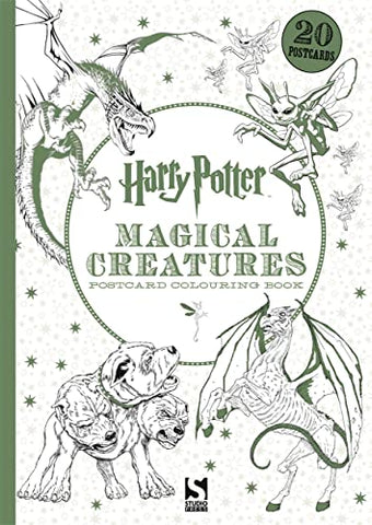 Harry Potter Magical Creatures Postcard Book 2: 20 postcards to colour