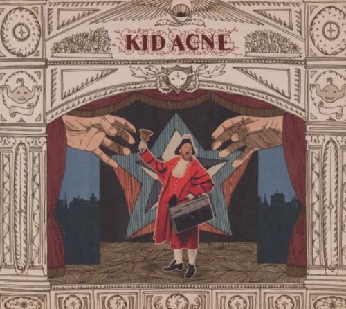 "CD cover art: man in red coat standing in ornate stage setting."