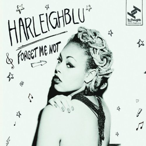 Black and white CD cover featuring a woman with flowers in her hair.