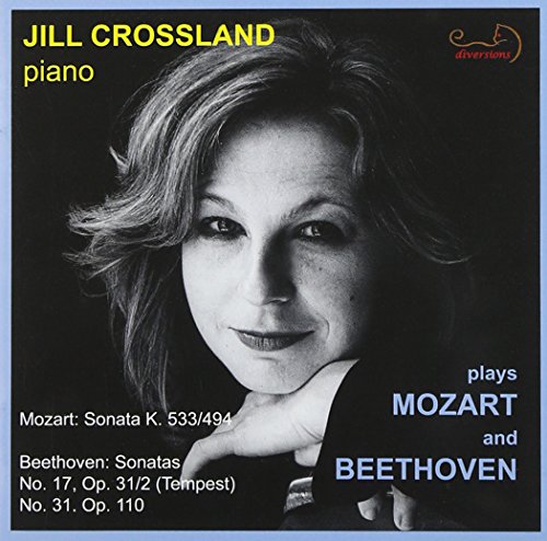 CD cover with a black-and-white photo of a woman, titled "Jill Crossland".