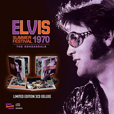 Elvis Presley - Summer Festival 1970 - the Rehearsals (Deluxe 3Cd Digi Book)