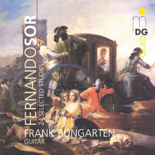 CD cover with 18th-century painting of people around a carriage.