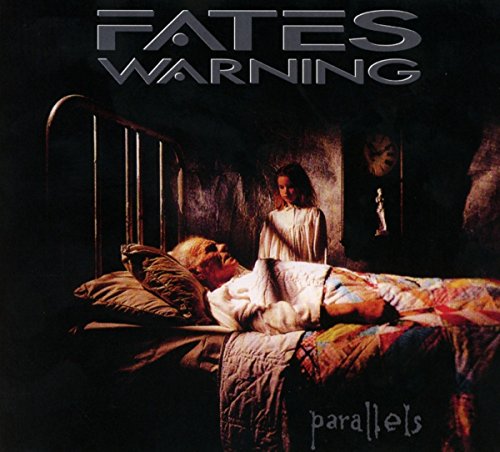 "Fates Warning album cover: a woman standing over a man in a darkened bed."