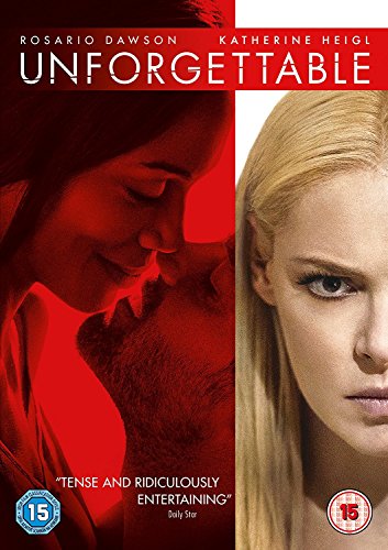 DVD cover for "Unforgettable" featuring a man and woman's close-up faces side by side.