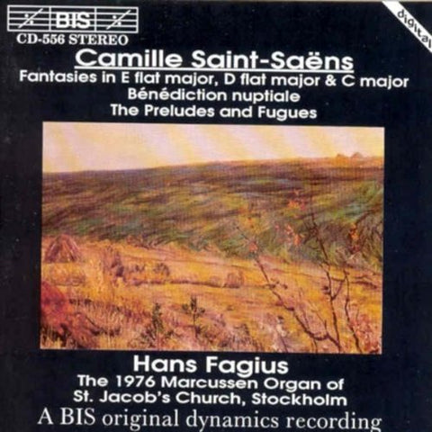 Camille Saint-Saens - Fantasies (Fagius) Audio CD
