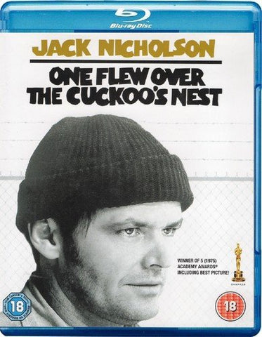 One Flew Over The Cuckoos Nest [Blu-ray] [1976] [Region Free] Blu-ray