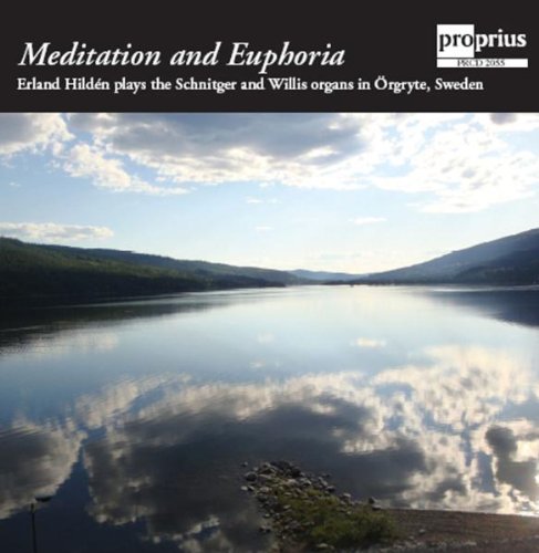 CD cover featuring a serene lake surrounded by mountains under a cloudy sky.
