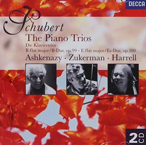Pinchas Zukerman - Schubert: Piano Trios Nos. 1 and 2 Audio CD