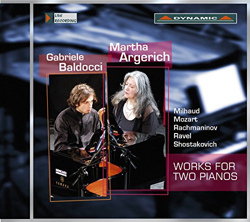 Argerichbaldocci - Works For Two Pianos [CD]