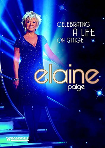 DVD cover featuring Elaine Paige in a blue dress, with stage lights and text.
