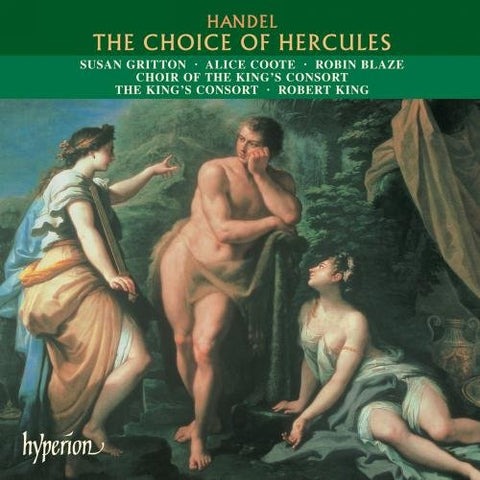 Robert King The Kings Consor - Handel: The Choice of Hercules [CD]