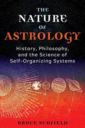 Book cover titled The Nature of Astrology with planetary illustrations on a gradient background.