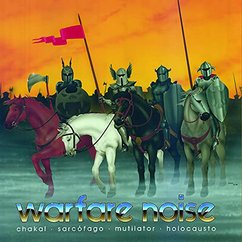 Various Artists (chakal, Mutilator, Sarcofago, Holocausto) - Warfare Noise [CD]