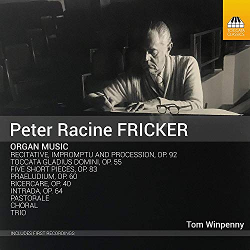 Winpenny - Fricker Organ Music [Tom Winpenny] [Toccata Classics: TOCC 0518] [CD]