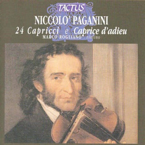 Marco Rogliano - 24 CAPRICCI E CAPRICE D'ADIEAU [CD]