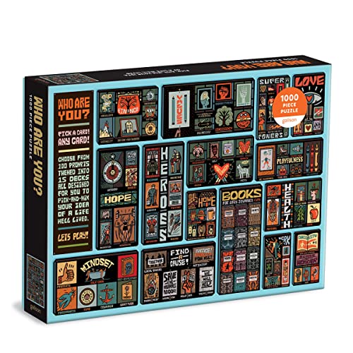 Galison 9780735370487 Who Are You 1000 Piece Puzzle